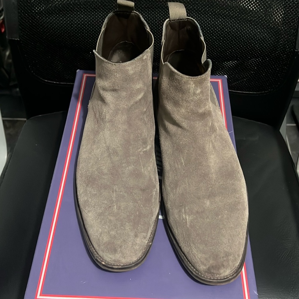 Flat Ltd. PAX Chelsea Dark Gray Grey Size 10 M